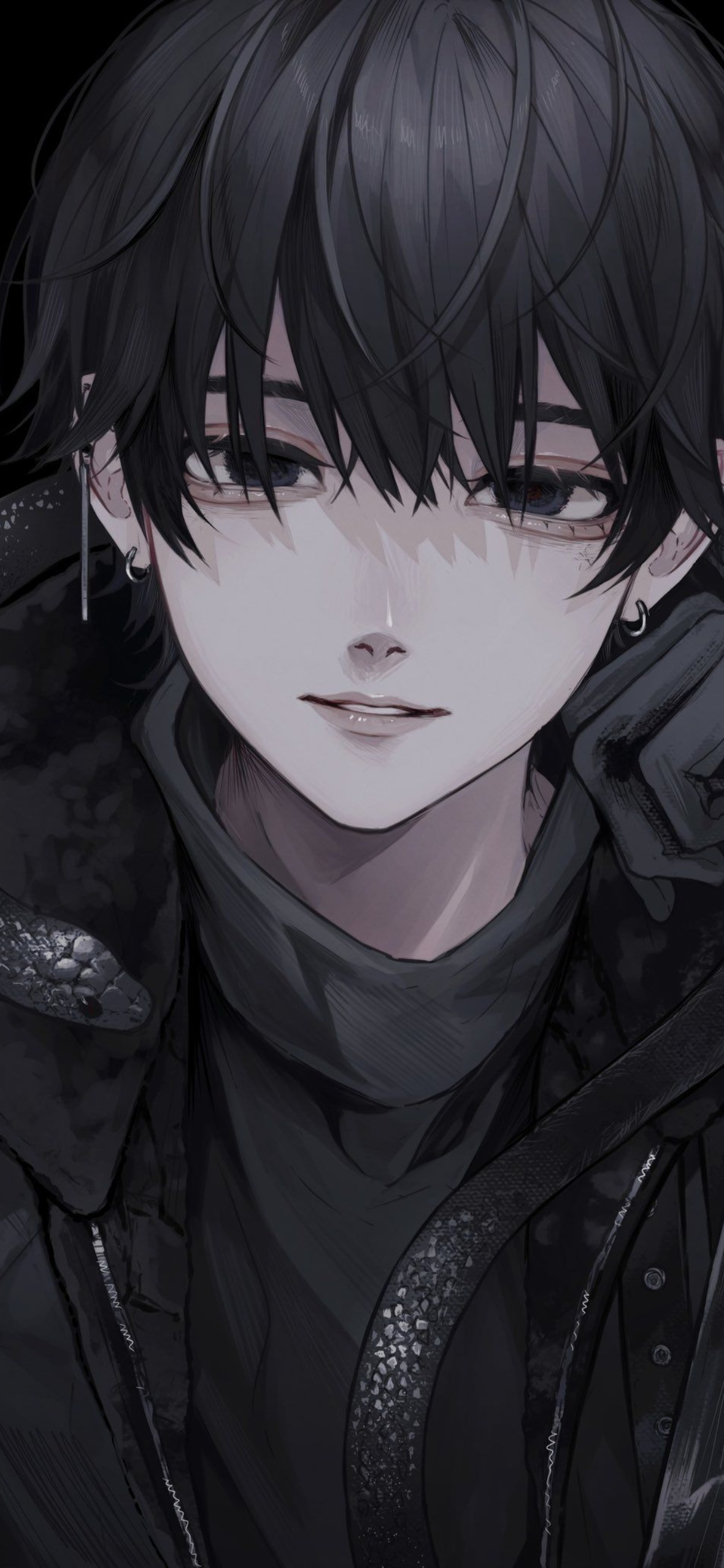 Dark Anime Eye Wallpaper