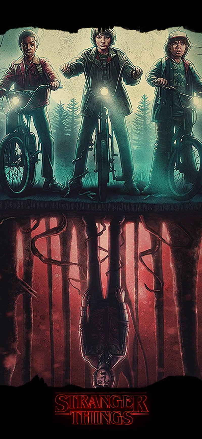 From Stranger Things Phone Wallpaper