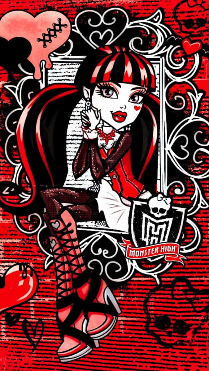 Chic Monster High Characters Wallpaper