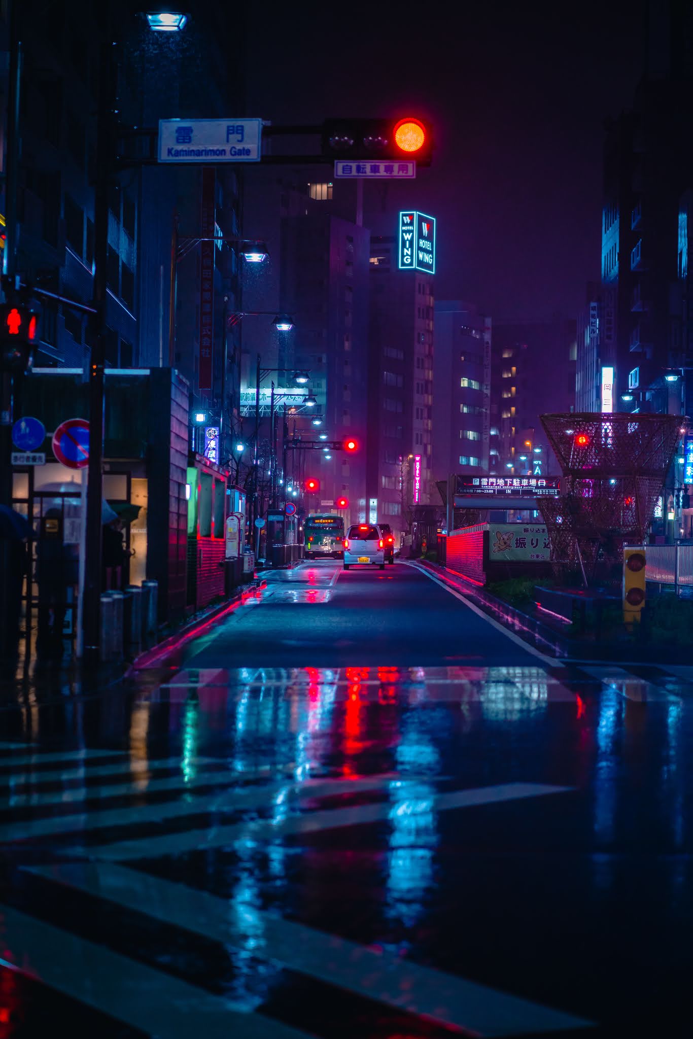 IPHONE WALLPAPER JAPANESE NIGHT CITY
