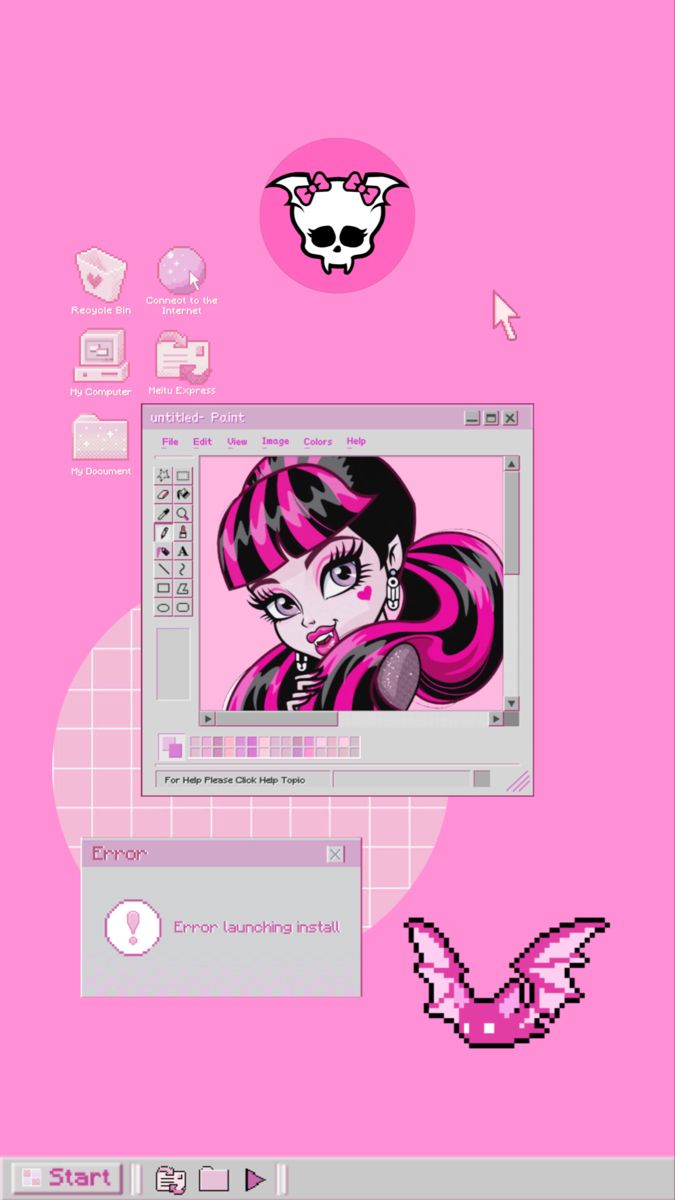 draculaura wallpaper lockscreen monster