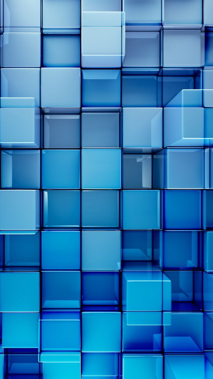 Abstract Cube Mobile Wallpaper