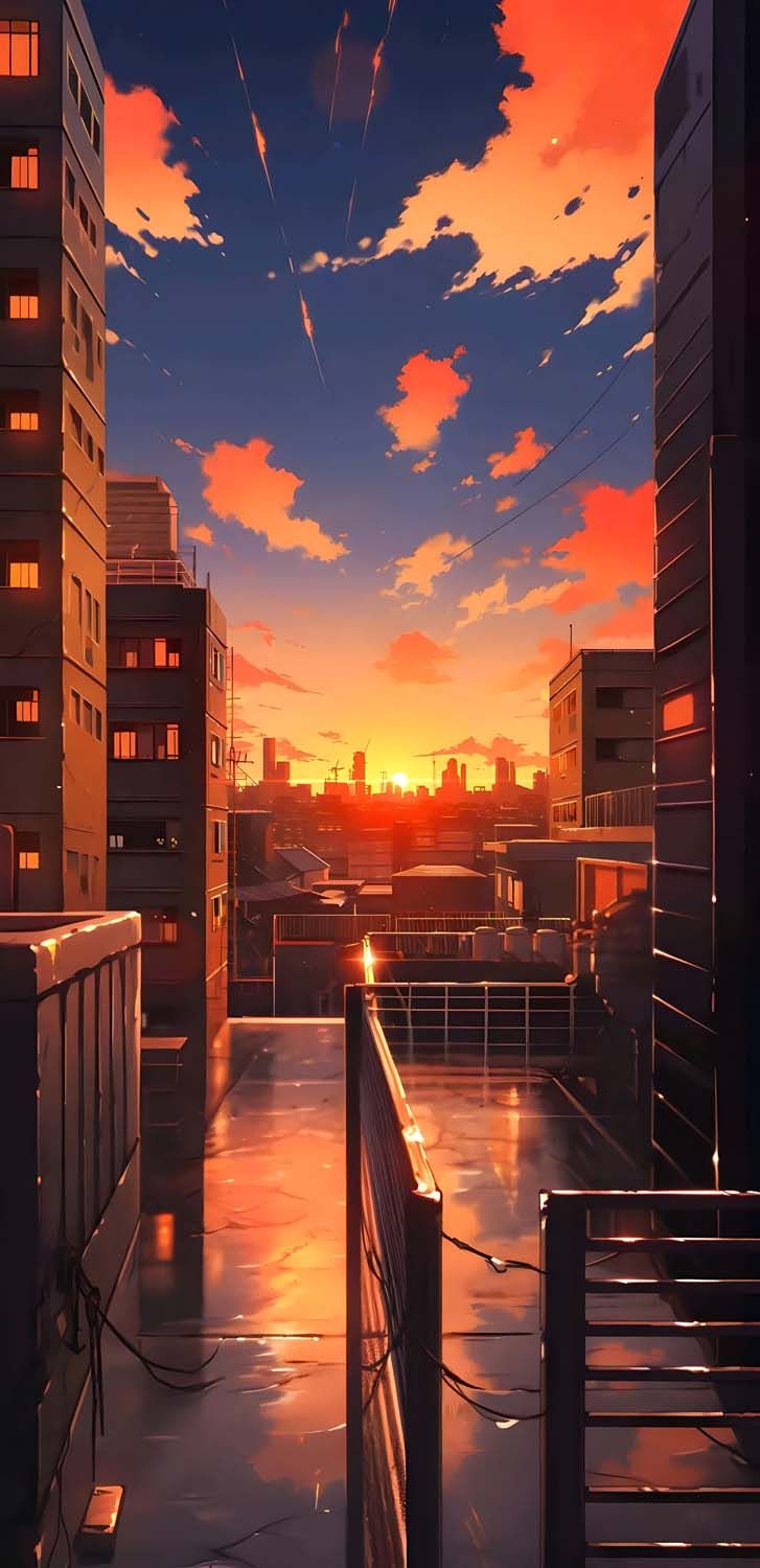 Evening Light iPhone Wallpaper 4K