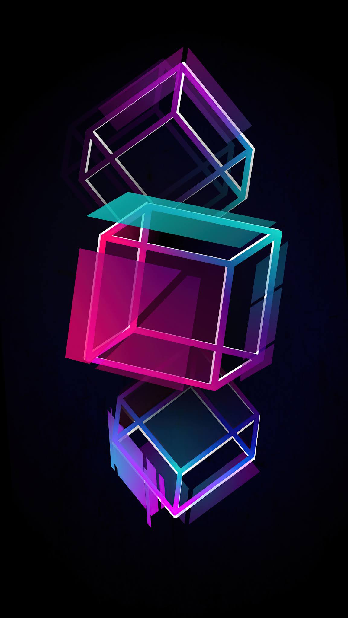 Cube Floaterm, abstract mobile