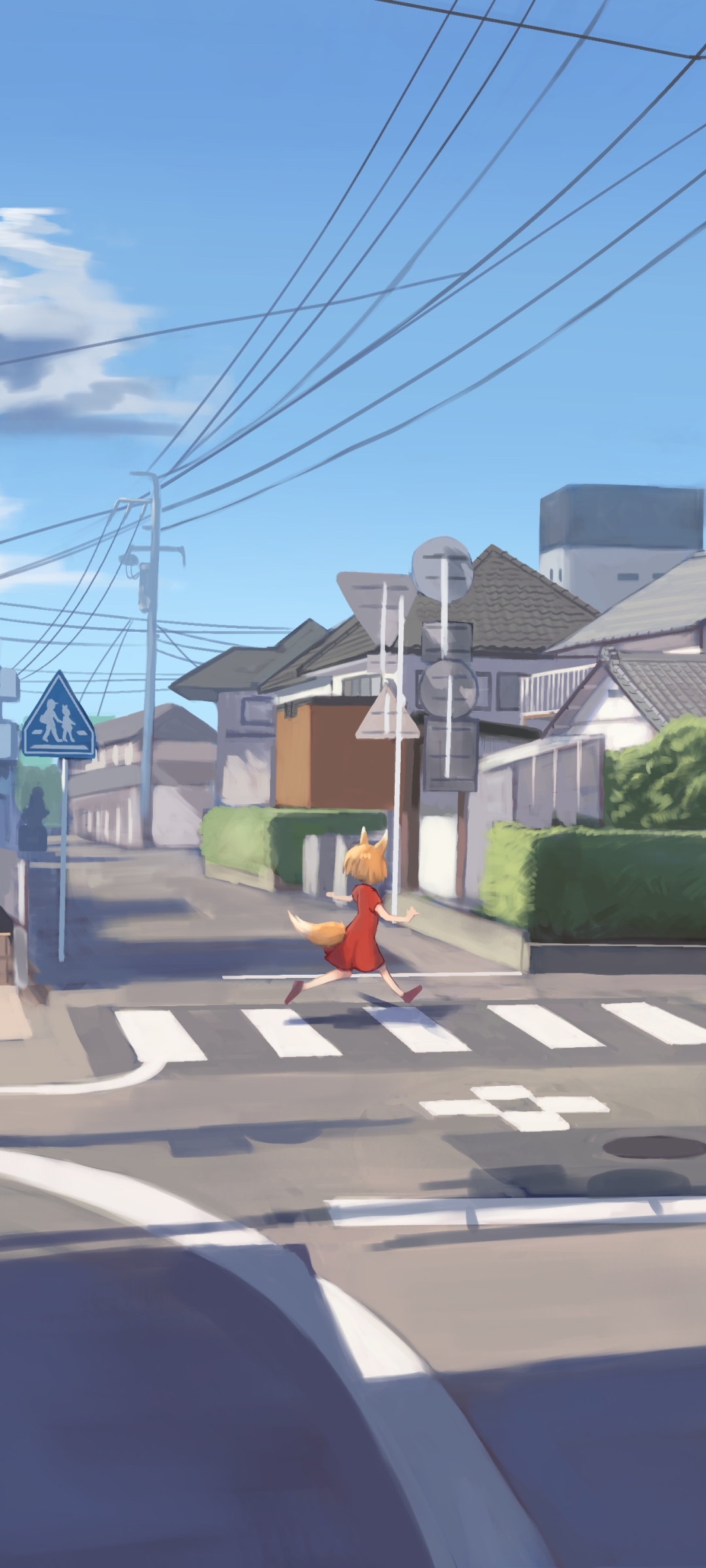 Download Street Blonde Short Hair Tail