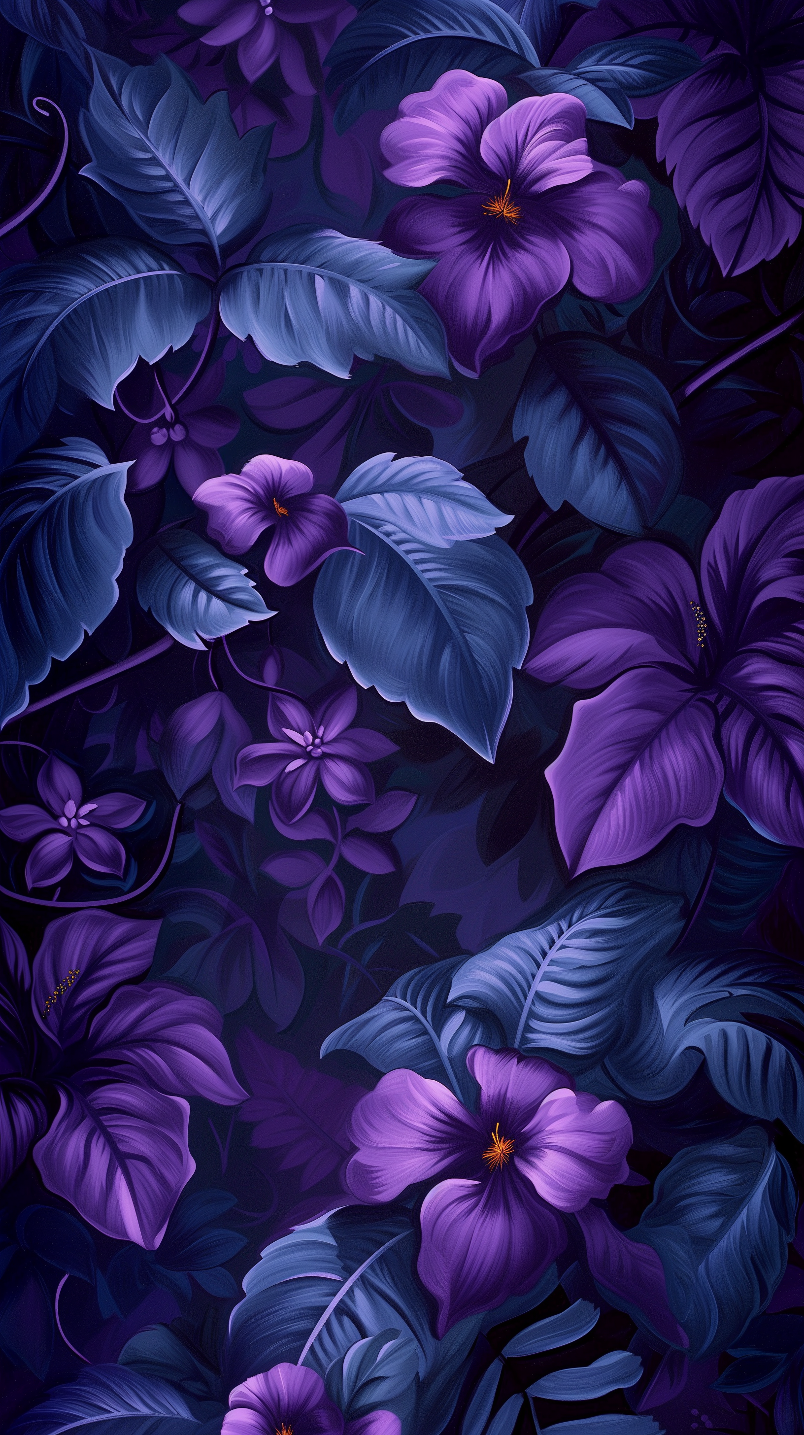 Purple Foliage Dreamscape