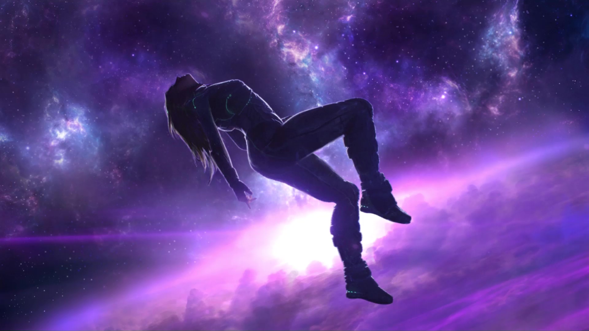 Space Travel Girl In Space Live