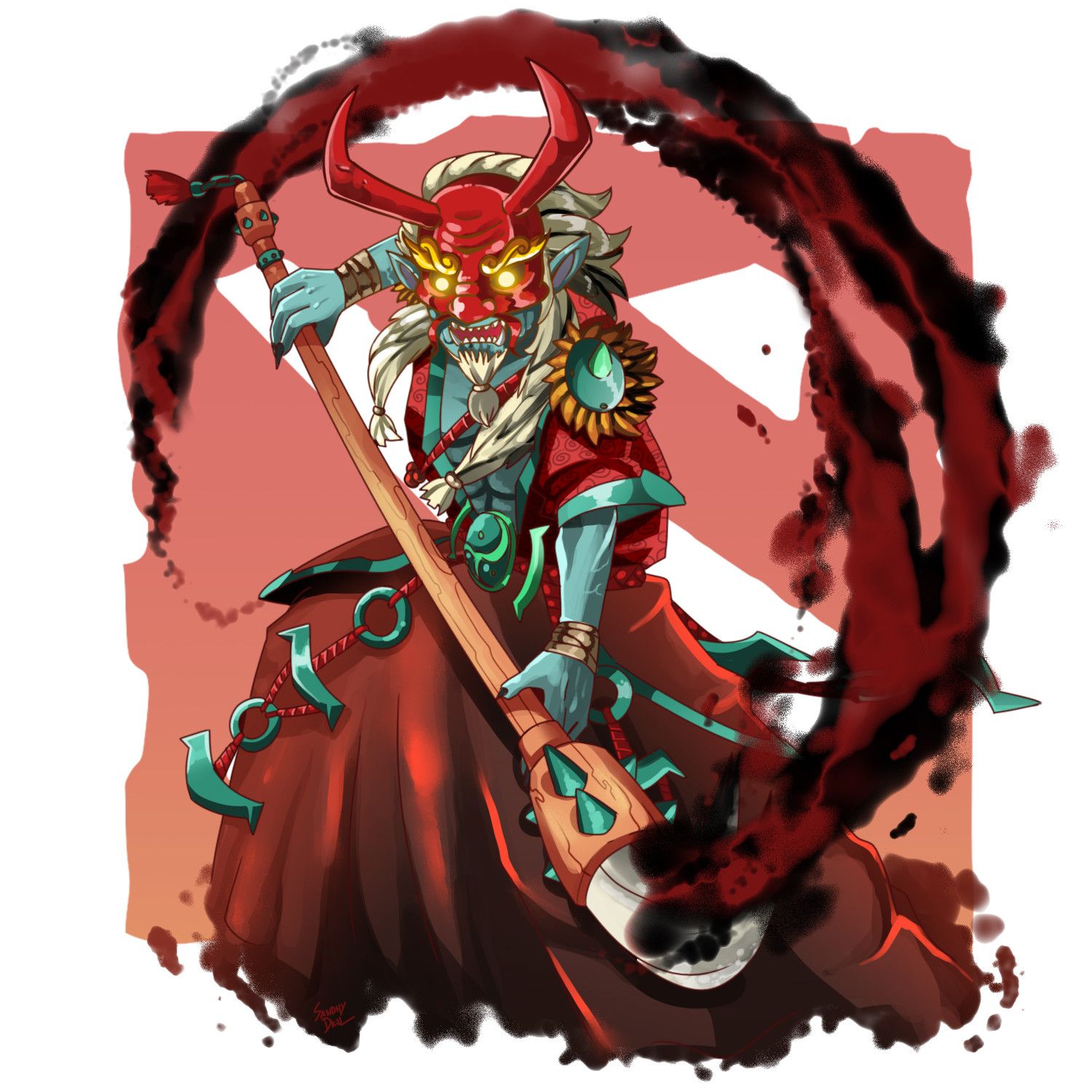 Grimstroke, Sandhy DkilL