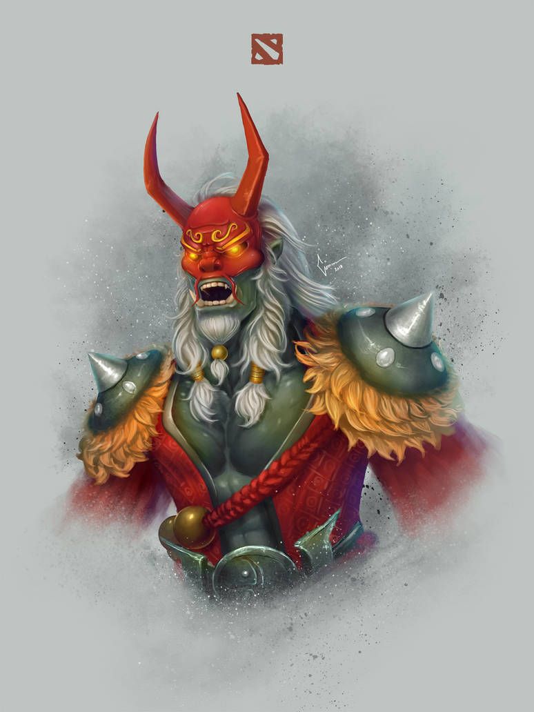 Grimstroke by curanmor166: Dota 2 Fan Art