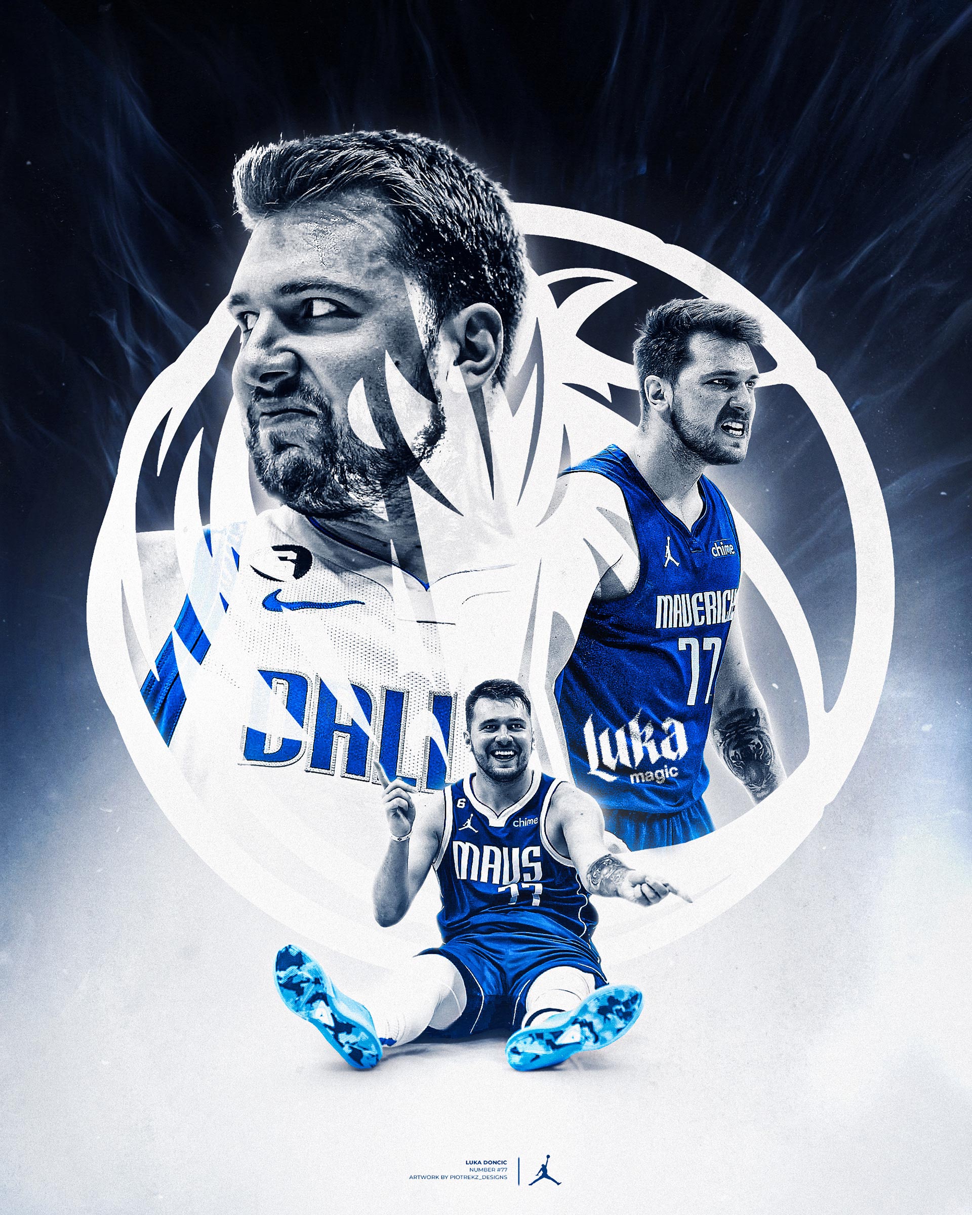 Luka Doncic Cold 4k Wallpaper