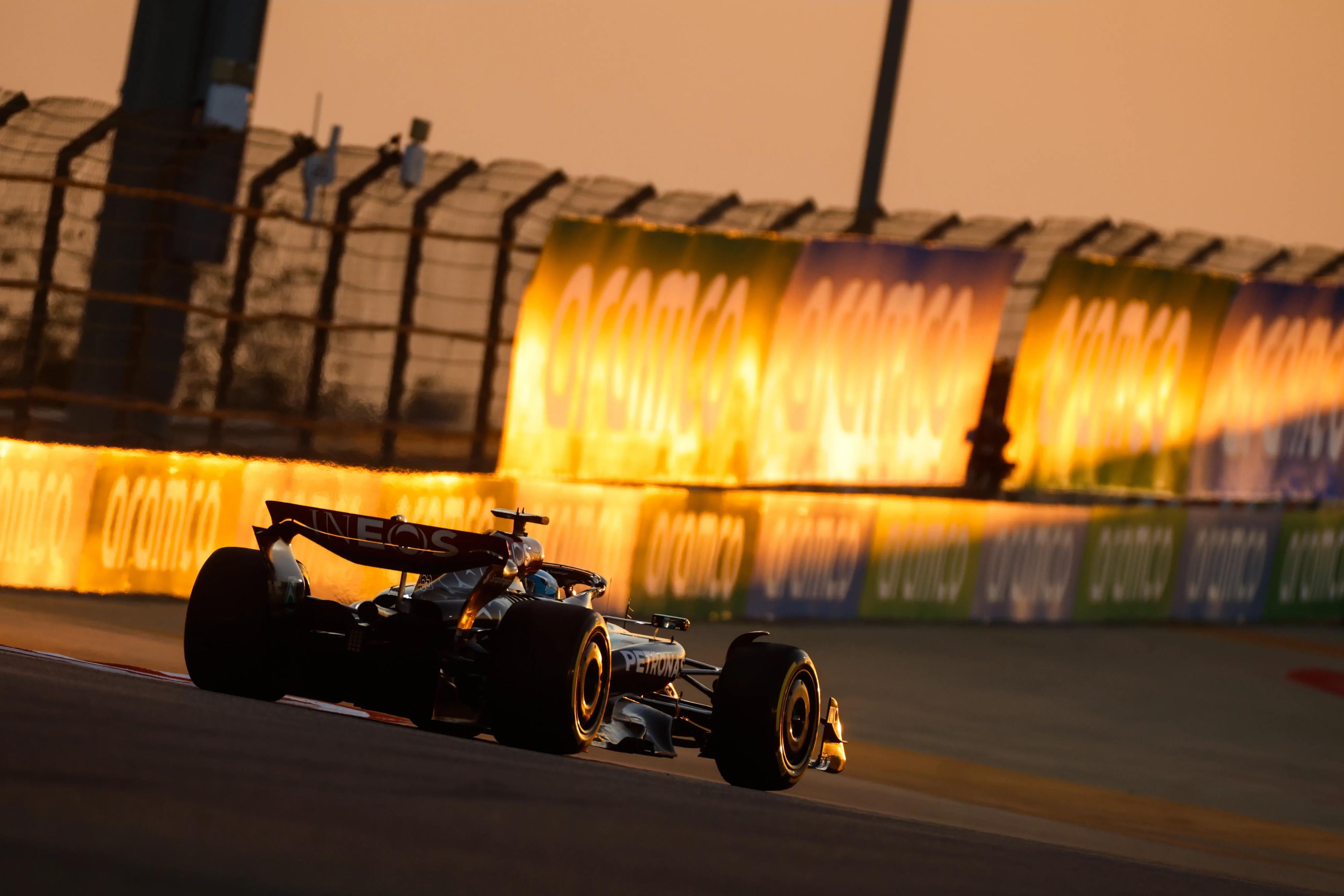 George Russell (Mercedes F1 W15), 2024