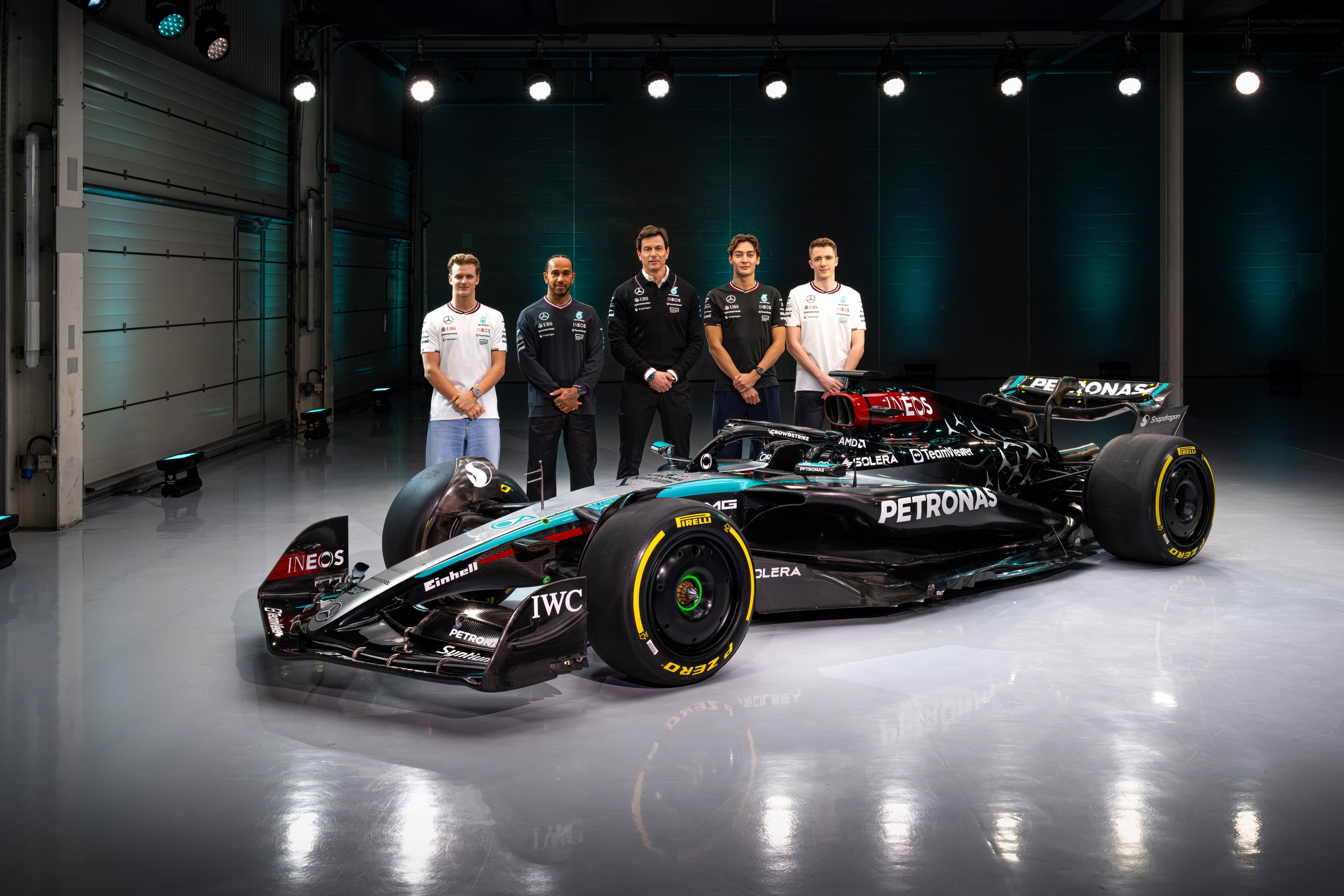 2024 Mercedes W15 F1 Car Launch Photo