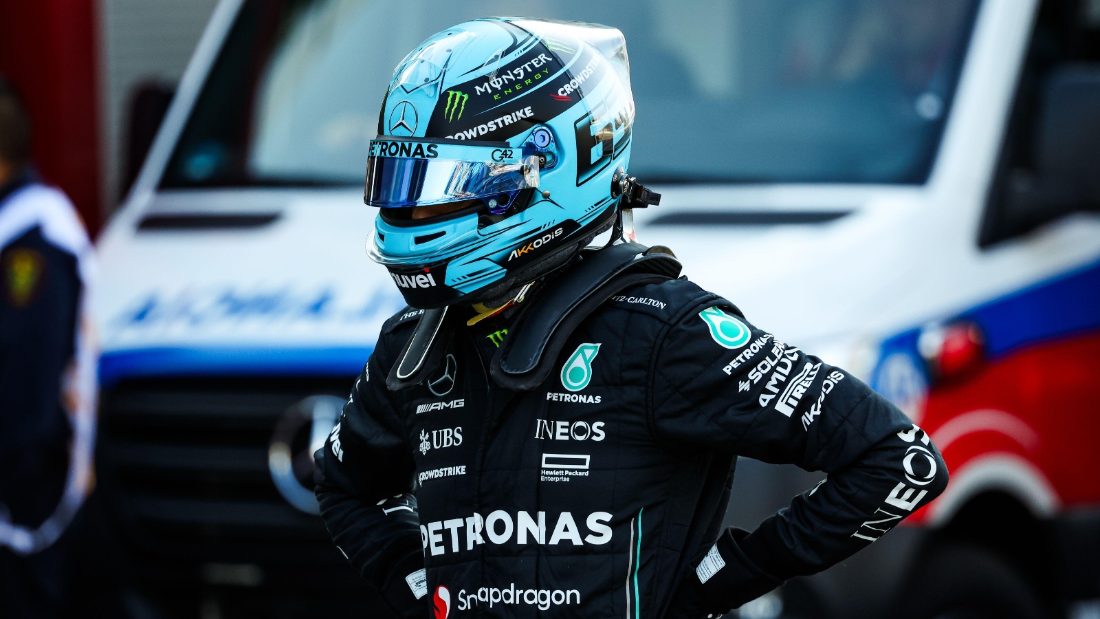 George Russell identifies culprit