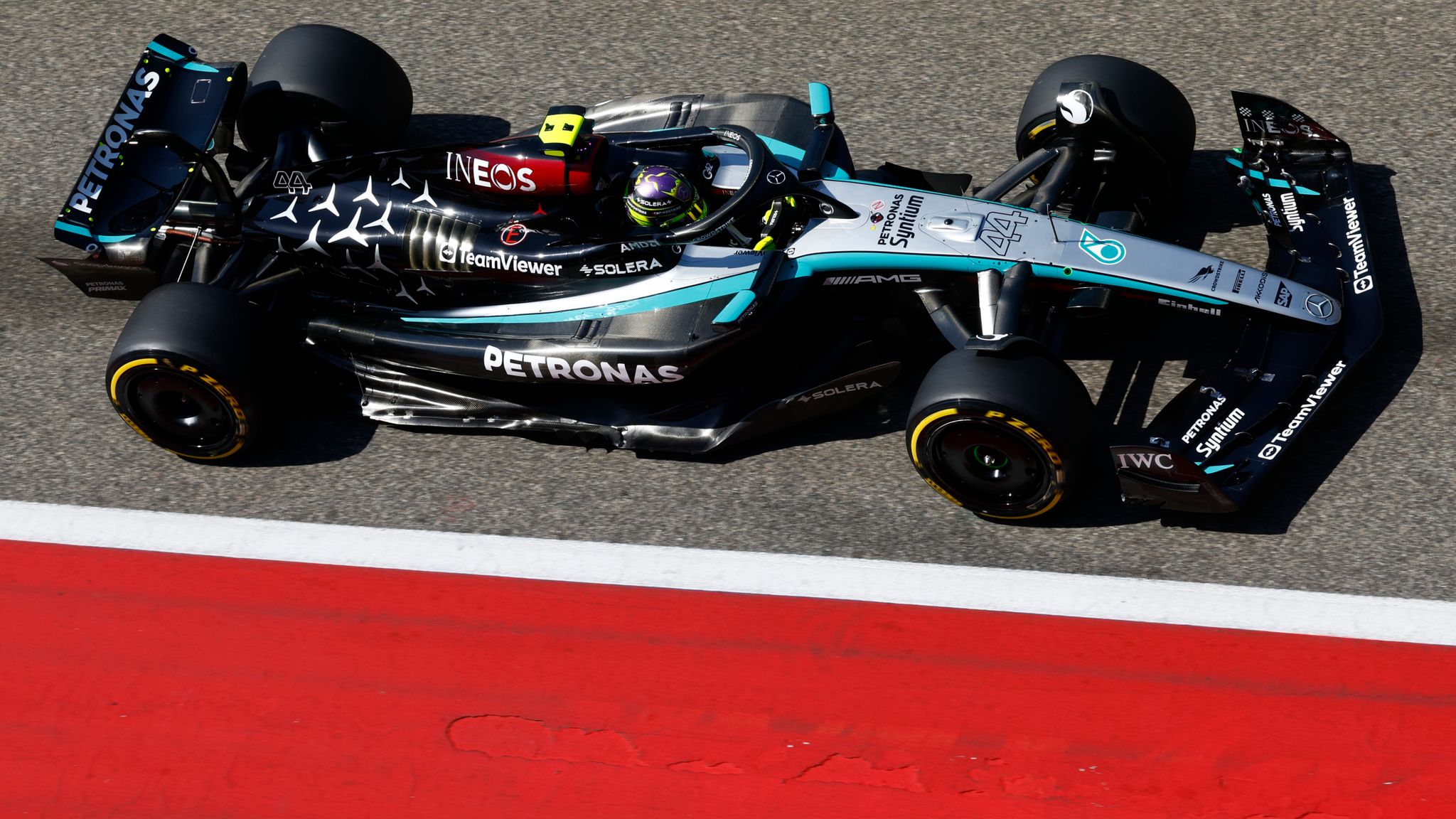 new Mercedes 2024 F1 car