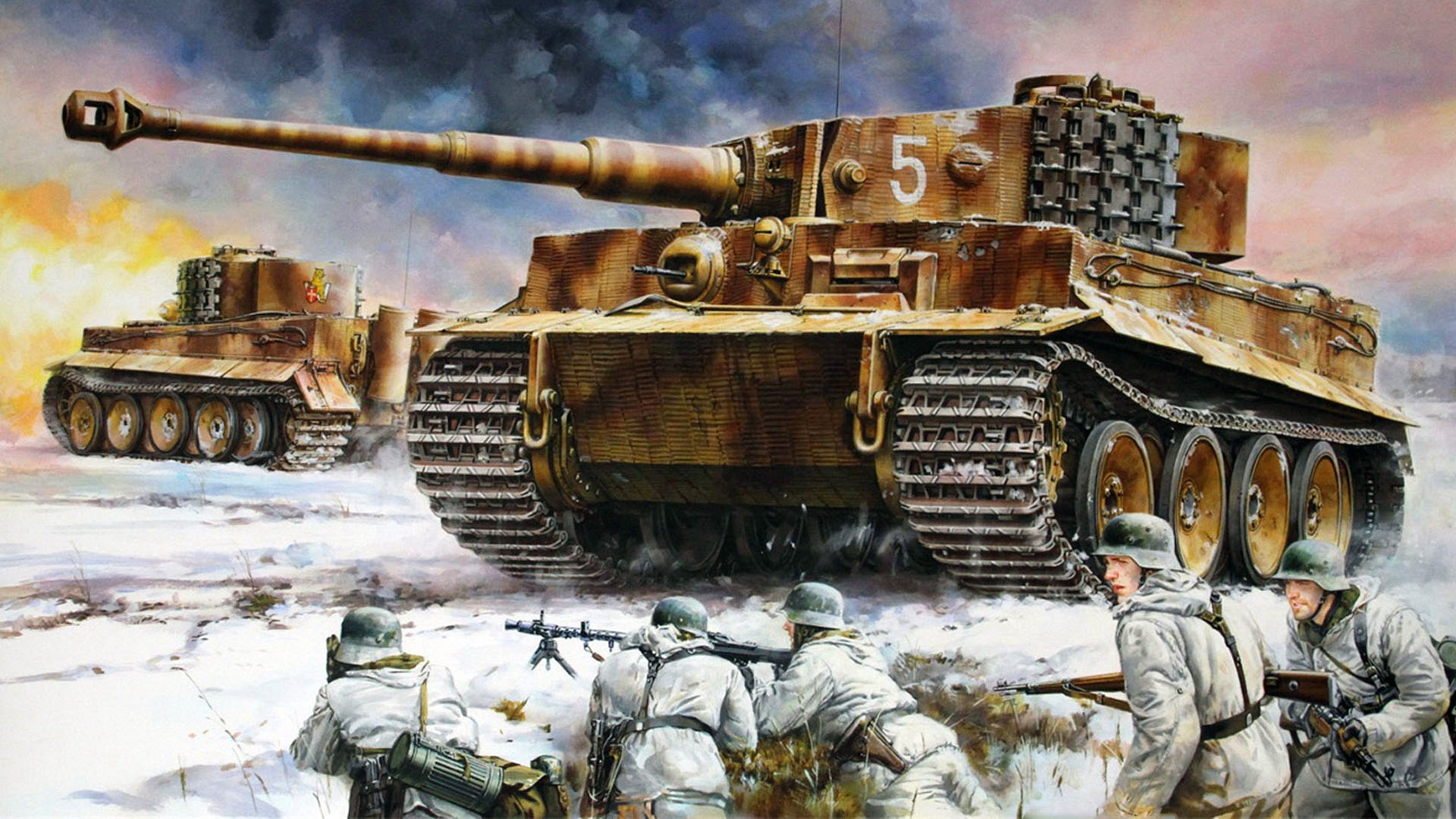 Wallpaper Tiger, the Wehrmacht, German