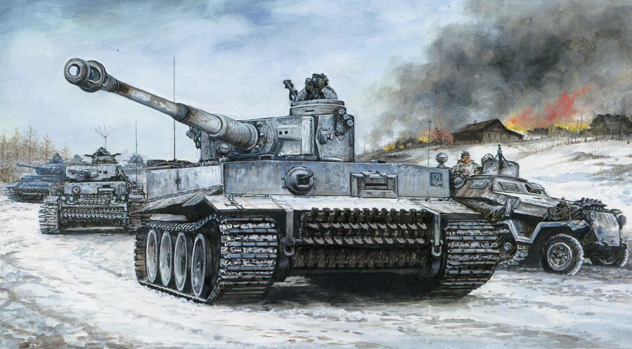 Download Military Tiger I HD Wallpaper