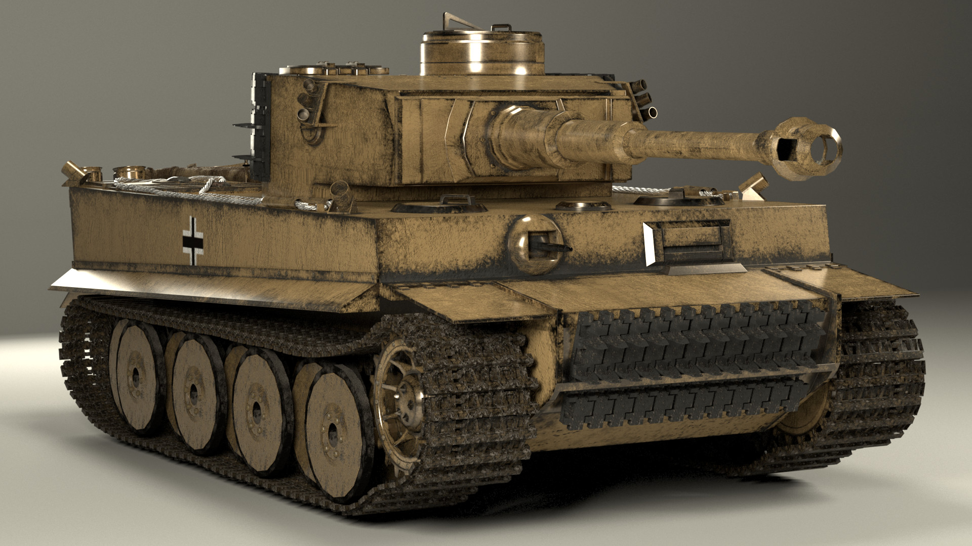 Tiger H1 3D model