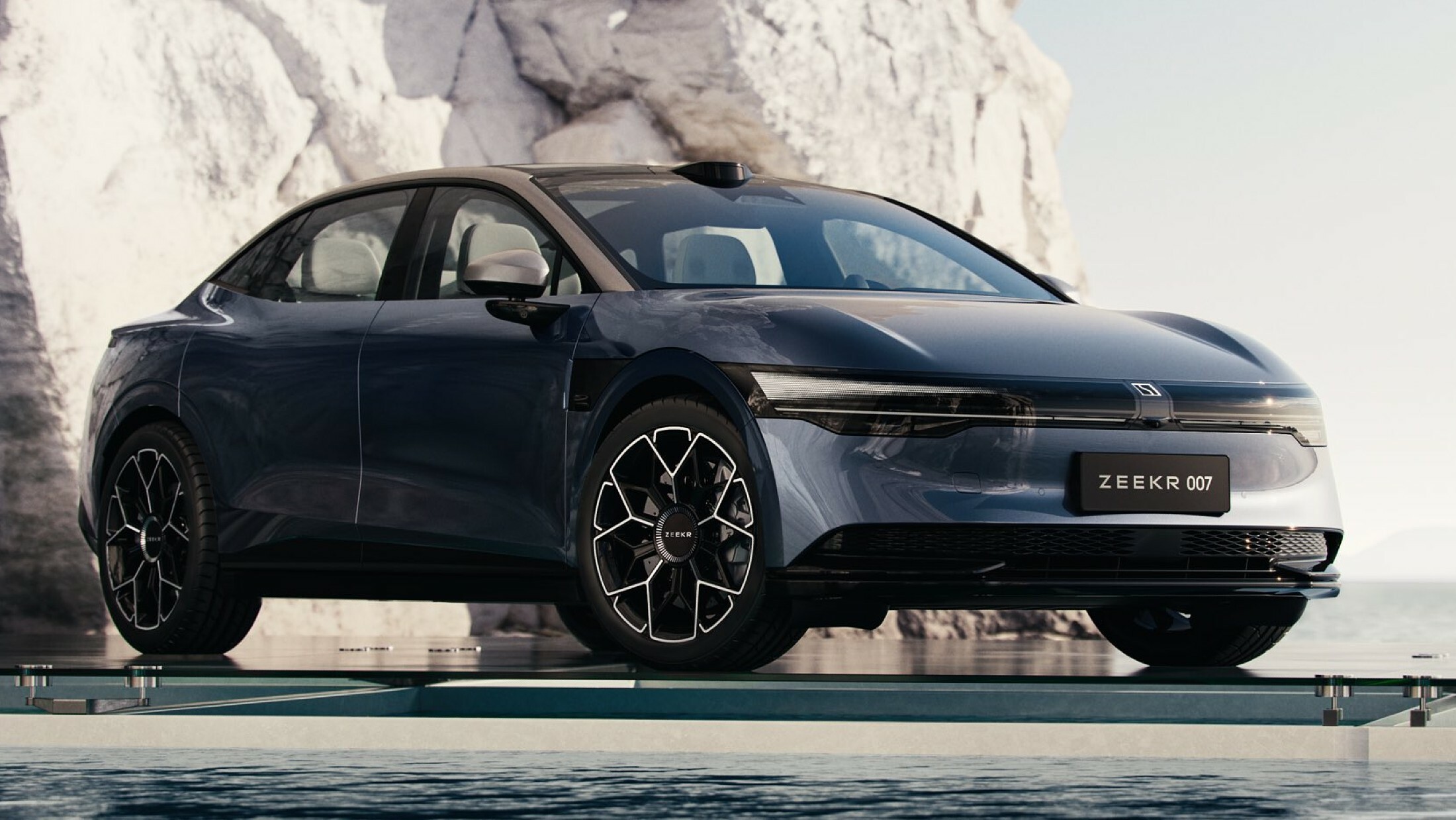Zeekr 007 Electric Sedan Shows Its