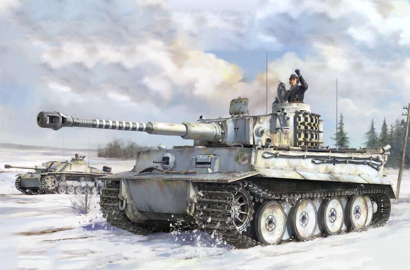 WW2 German Wehrmacht Tiger 1 Wittman