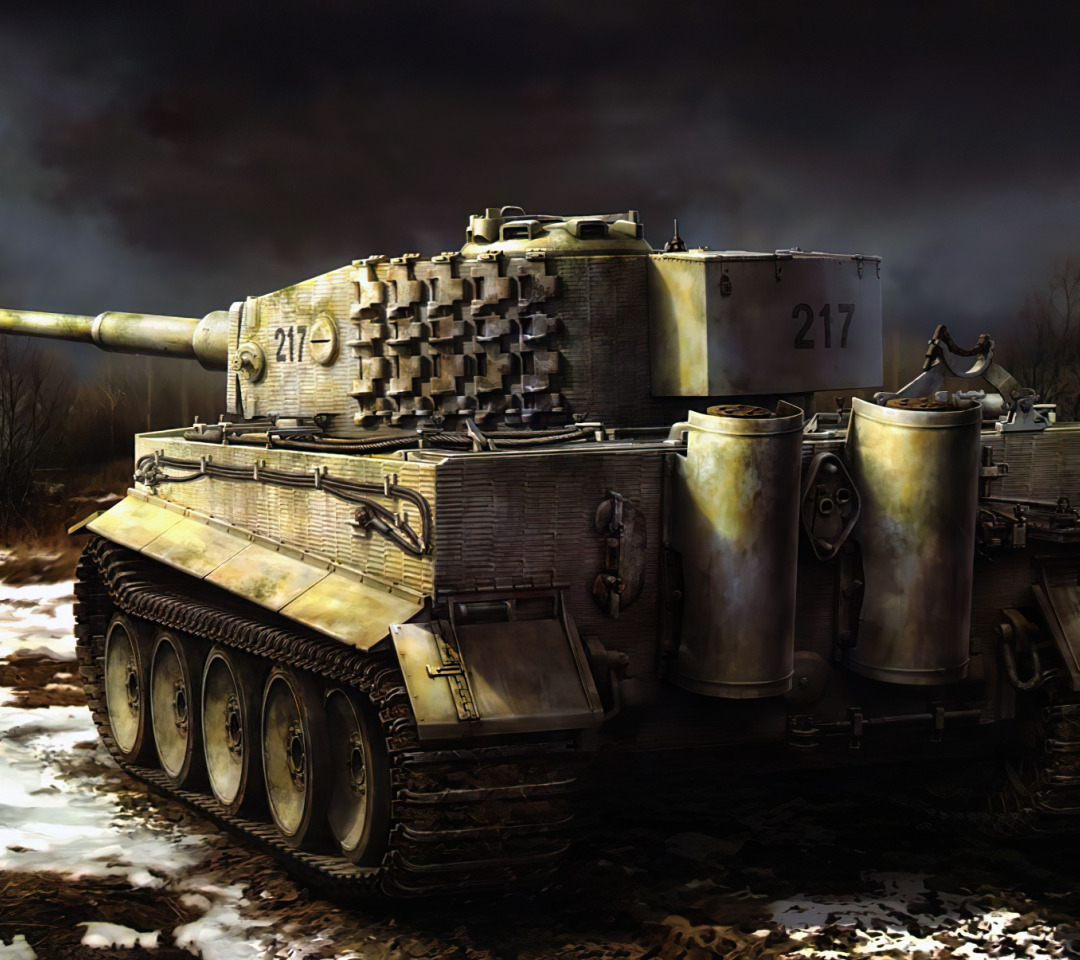 art, painting, tank, ww2, section