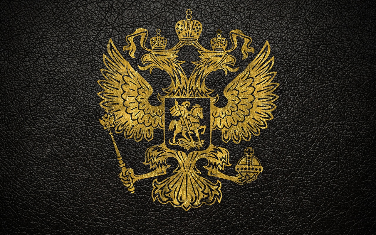 Wallpaper Russia Coat of arms Double