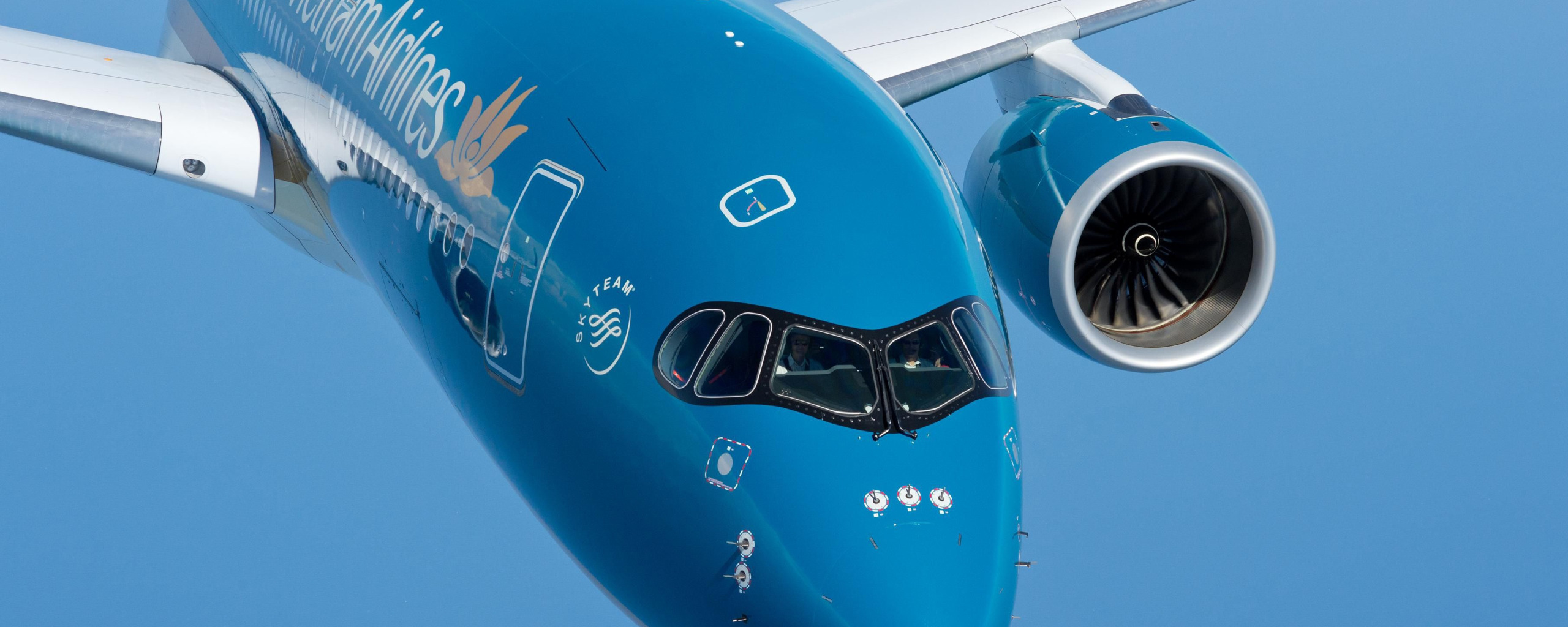 Download wallpaper Airbus, Pilot