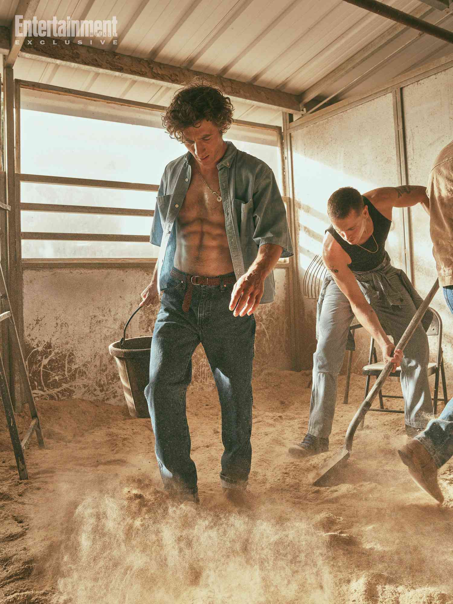 Iron Claw' cover shoot