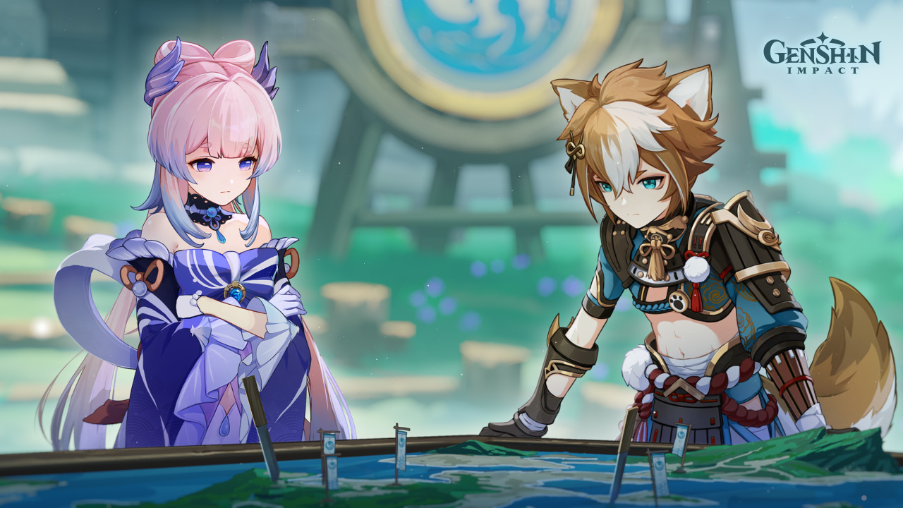 Genshin Impact Wallpaper on N0va Desktop