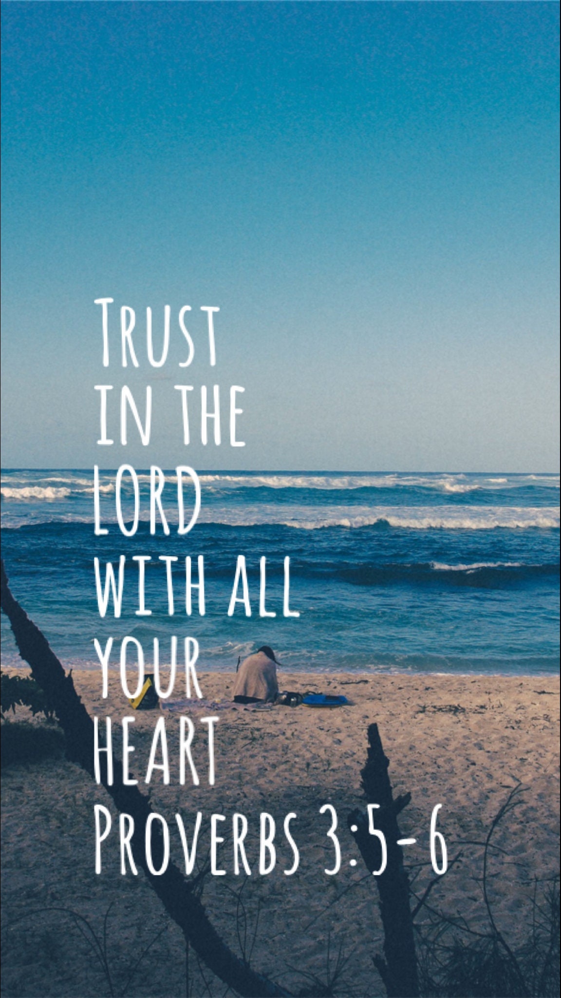 Bible Verse Wallpaper iPhone, Trust