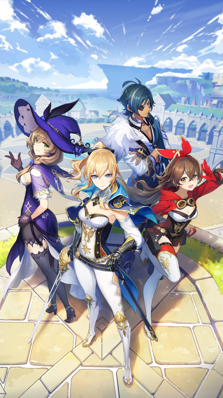 Genshin Impact Phone Wallpaper