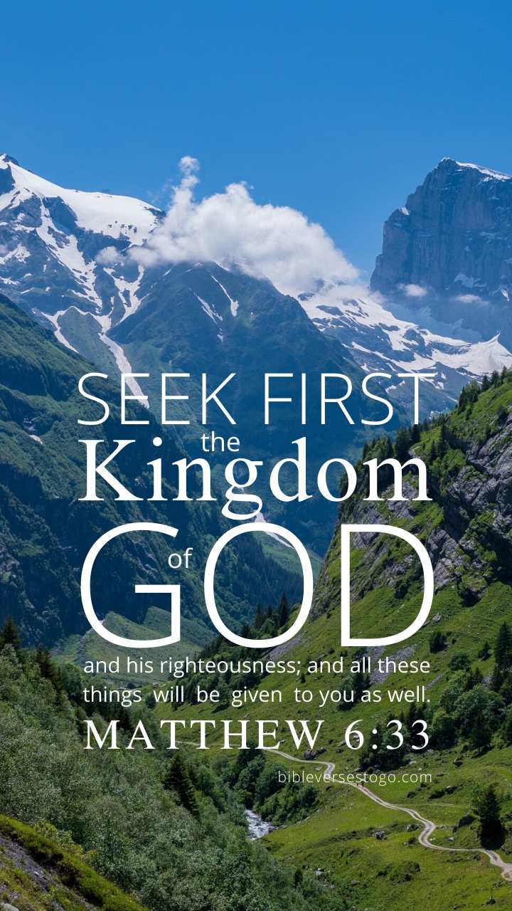Alpine Mtns Matthew 6:33