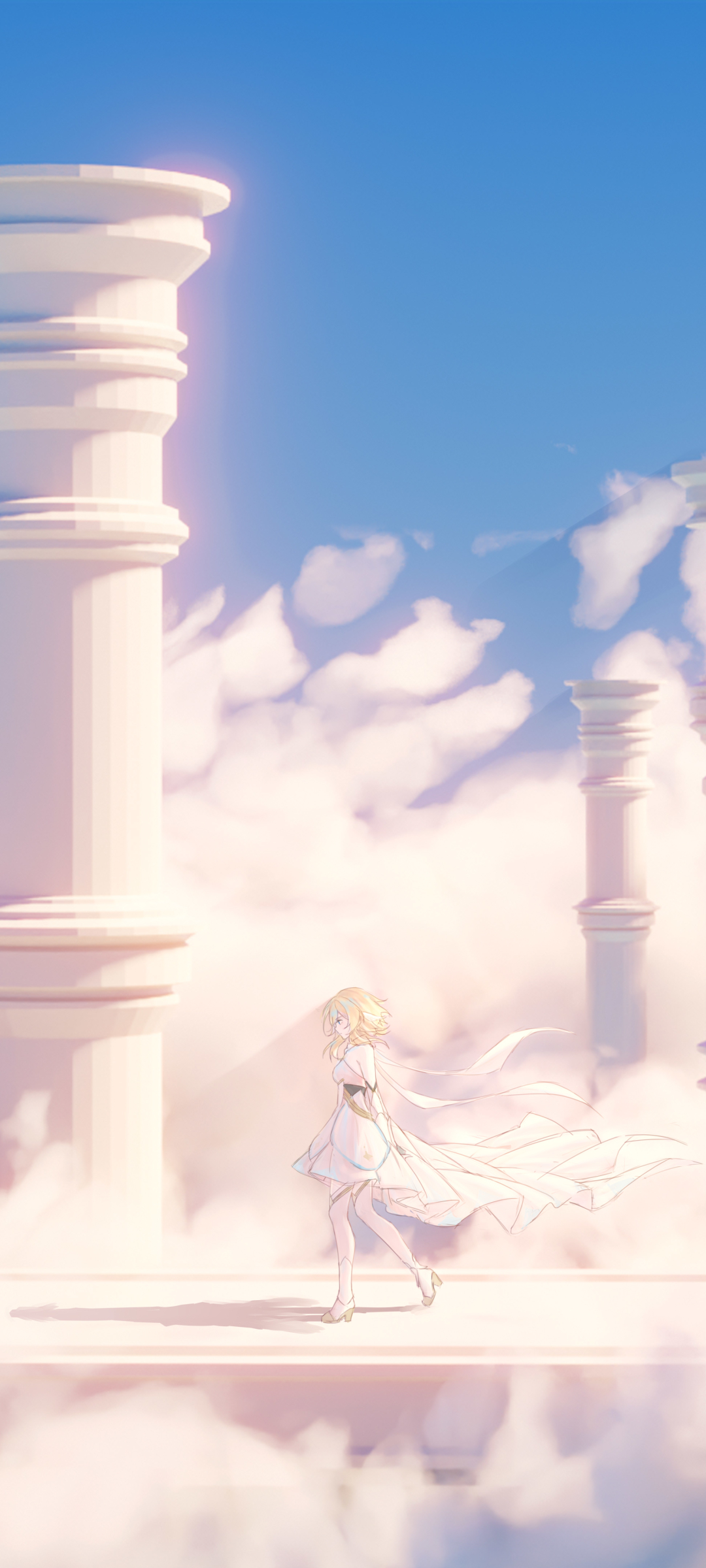 Lumine (Genshin Impact) Phone Wallpaper