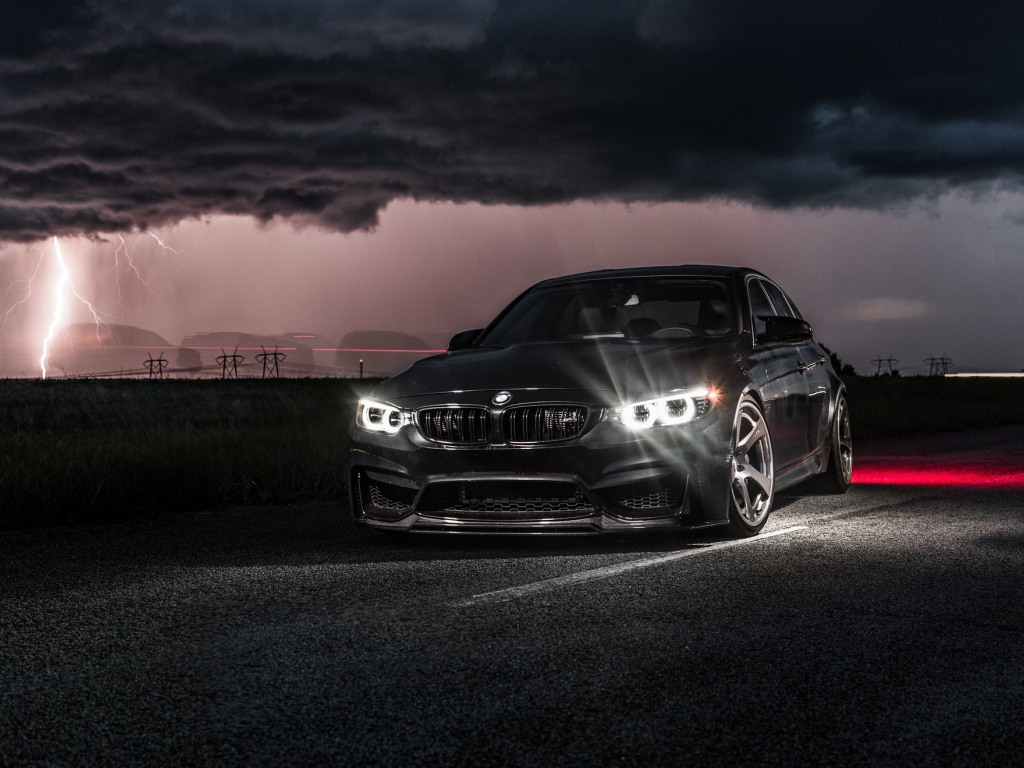 Wallpaper balck, outdoor, bmw m3