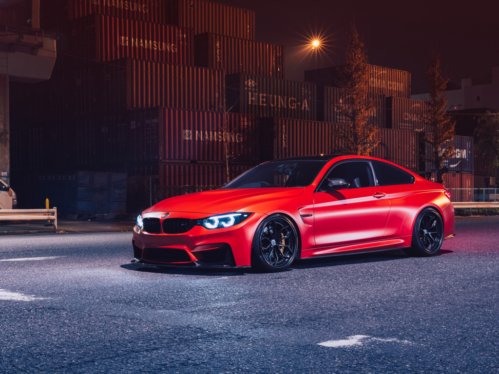 Wallpaper red, luxury car, bmw m3