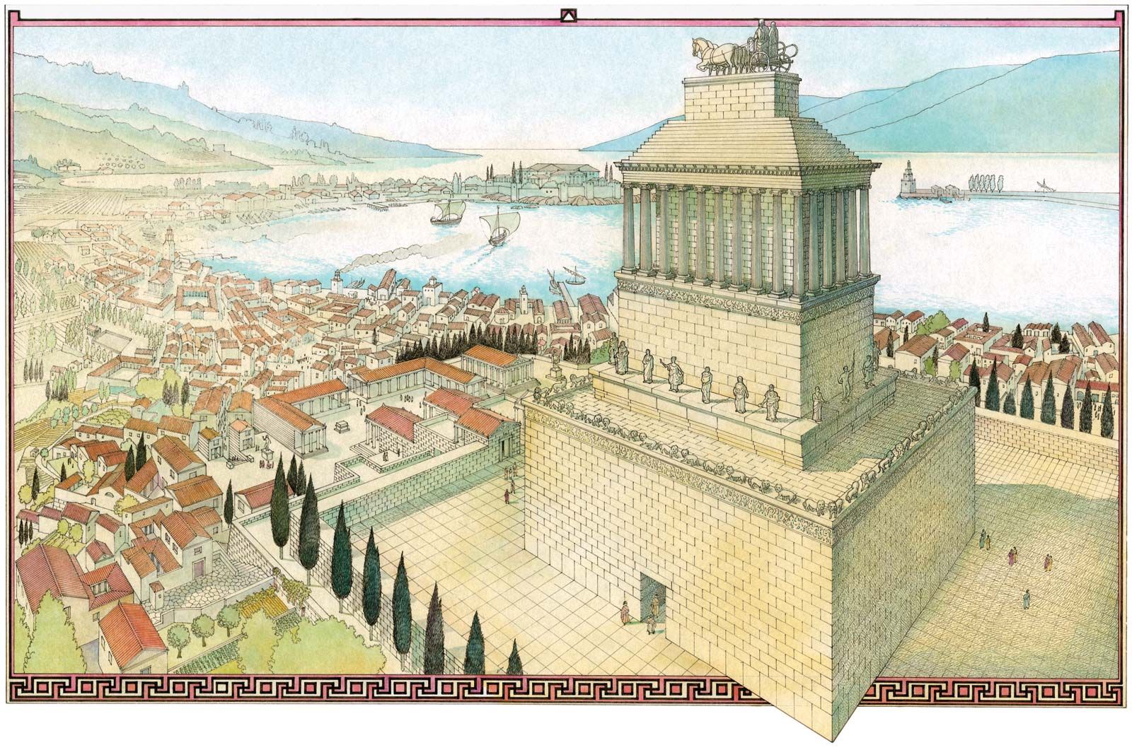 Mausoleum of Halicarnassus. History