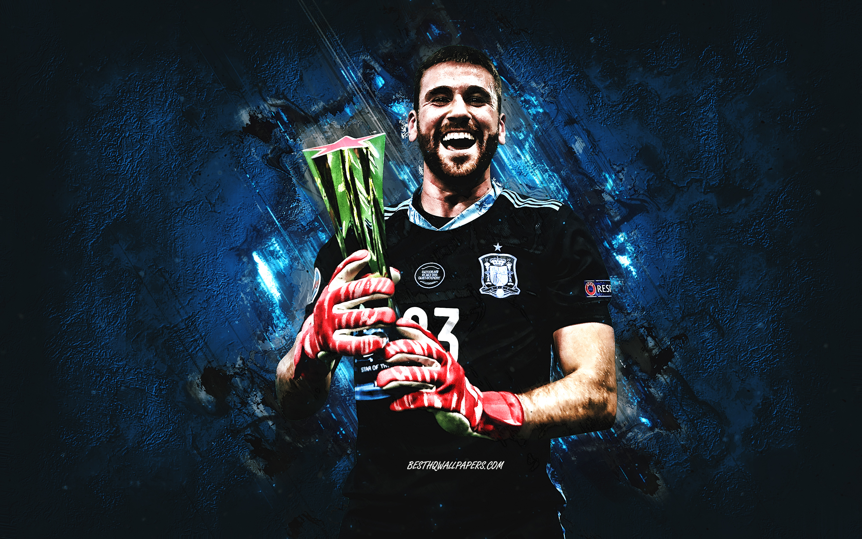 Download wallpaper Unai Simon, Spain