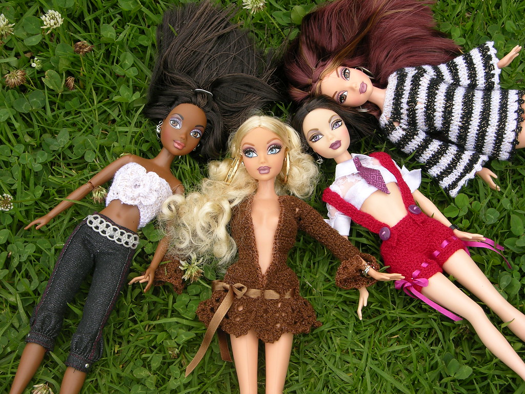 My Scene Dolls. jai, barbie, nolee