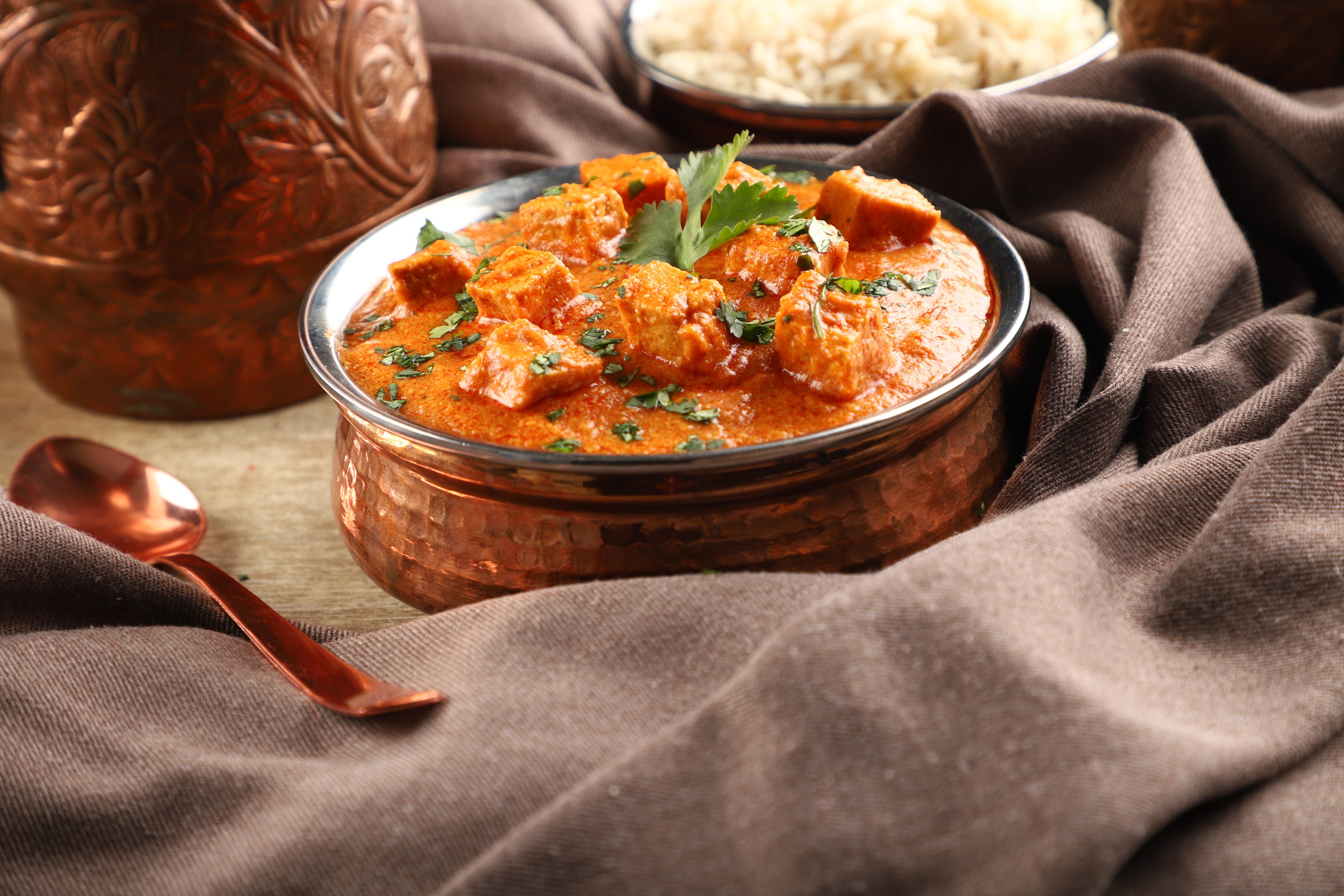 Download Shahi Paneer Food Curry 4k
