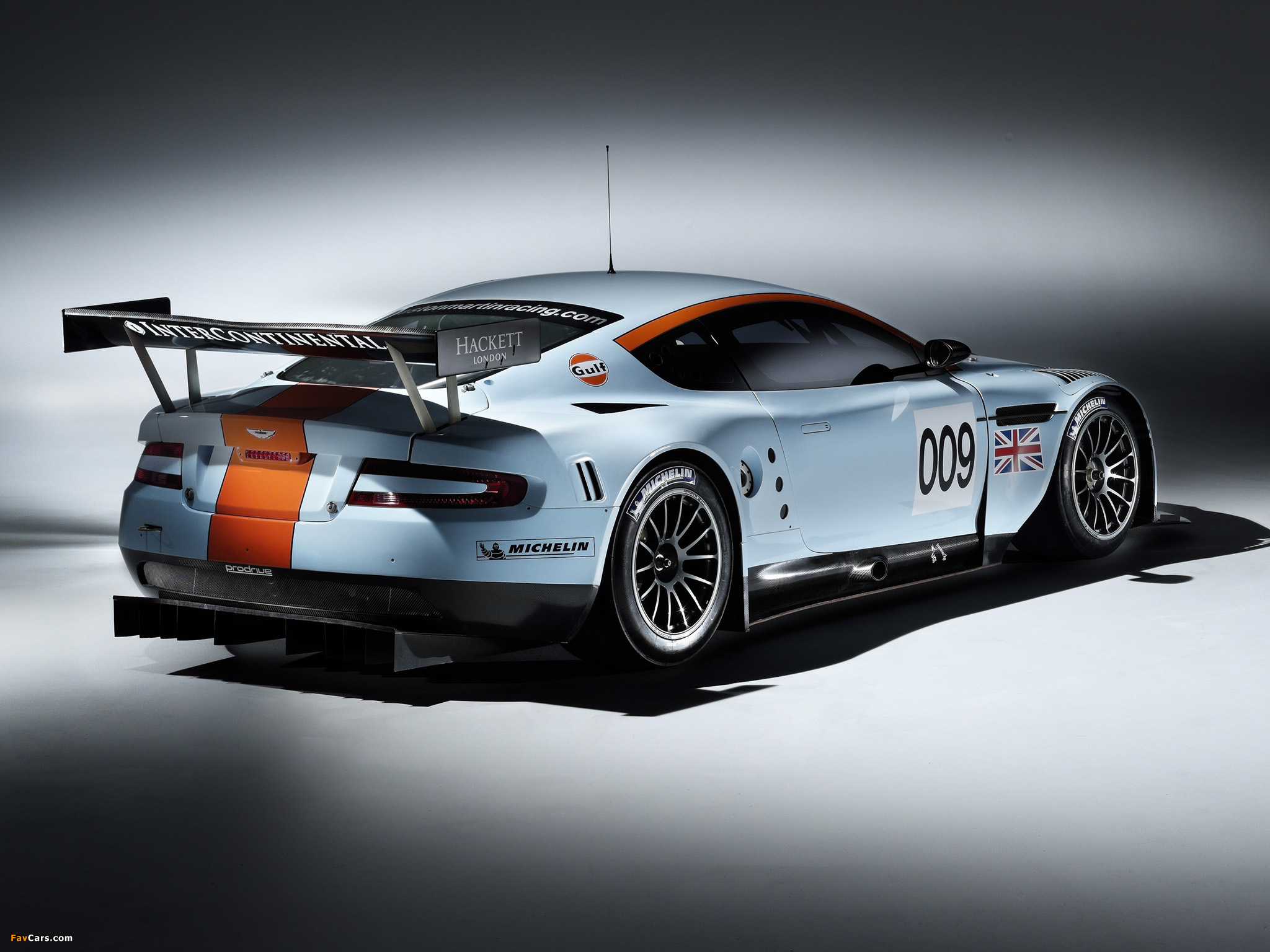 Aston Martin DBR9 Gulf Oil Livery 2008