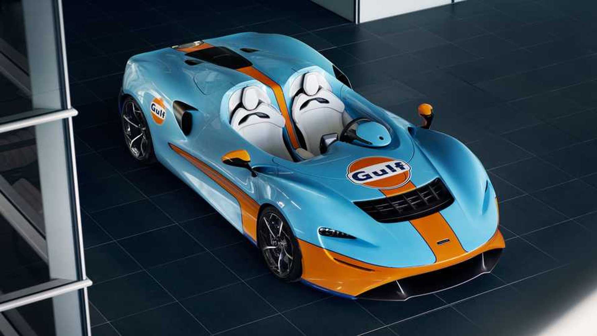 Stunning McLaren Elva Gulf Theme By MSO