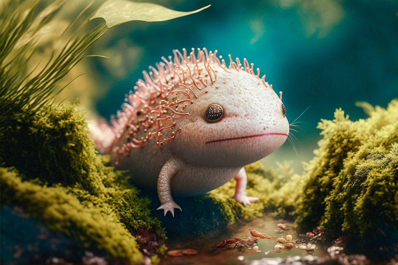 Free Axolotl & Animal Image