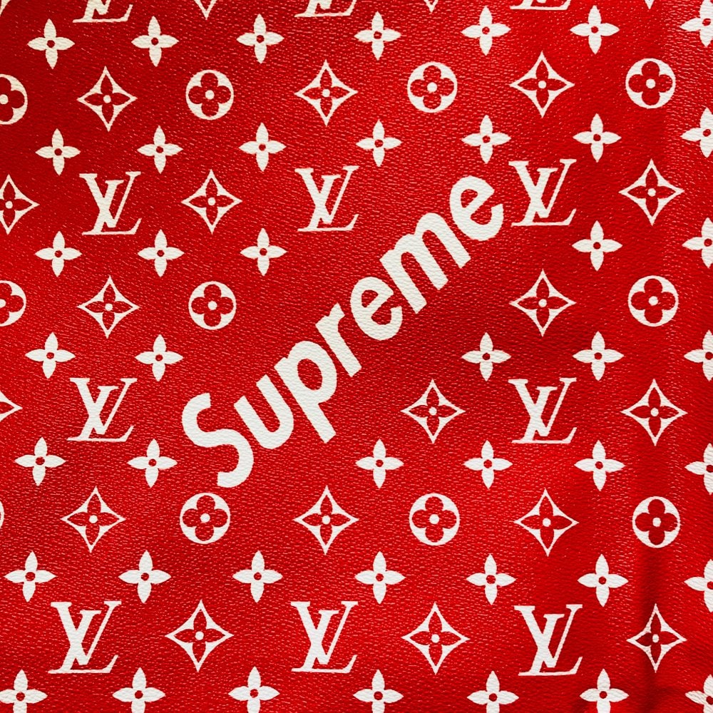 Louis Vuitton Wallpaper Supreme Logo