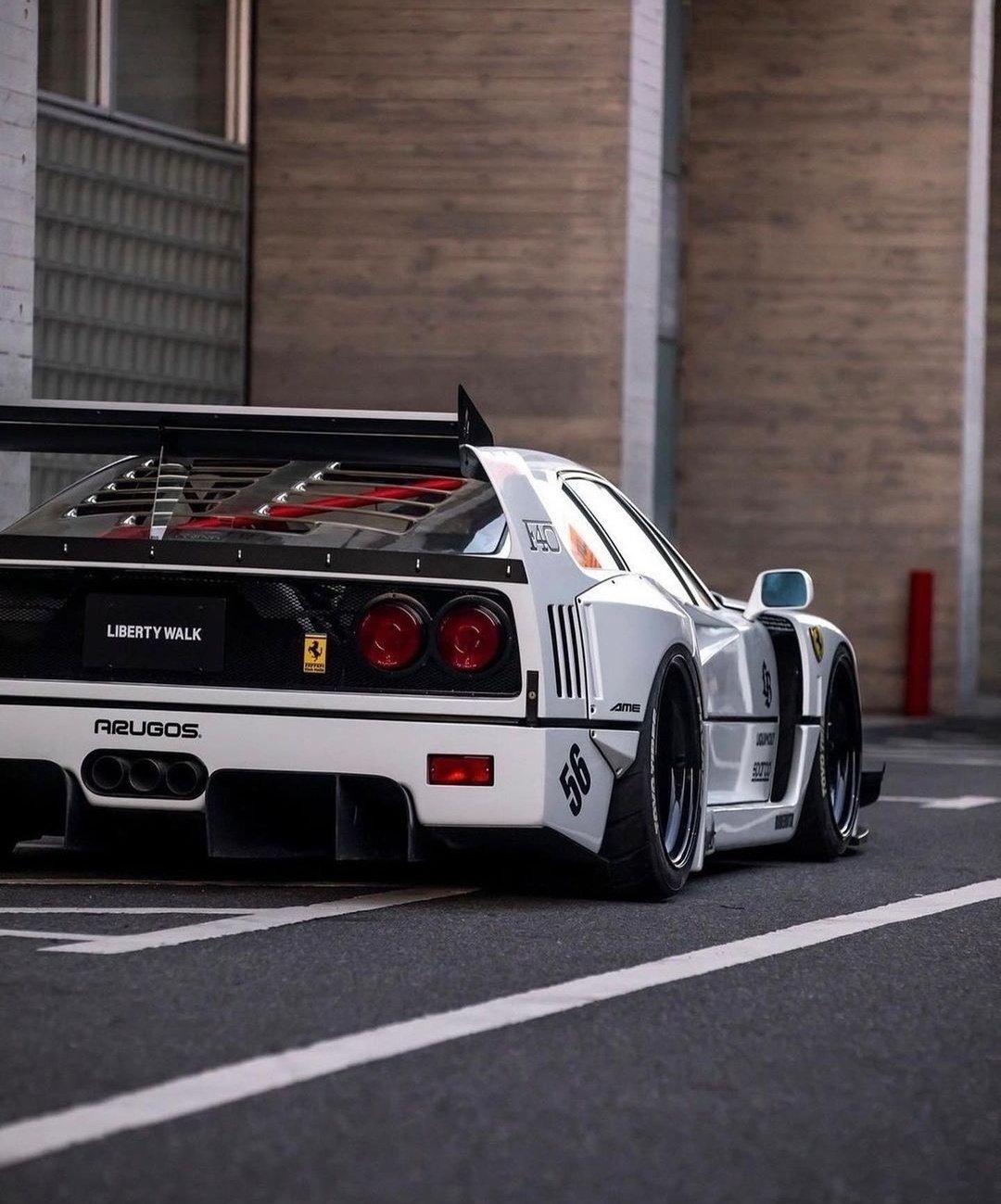 First ever Ferrari F40 Liberty Walk
