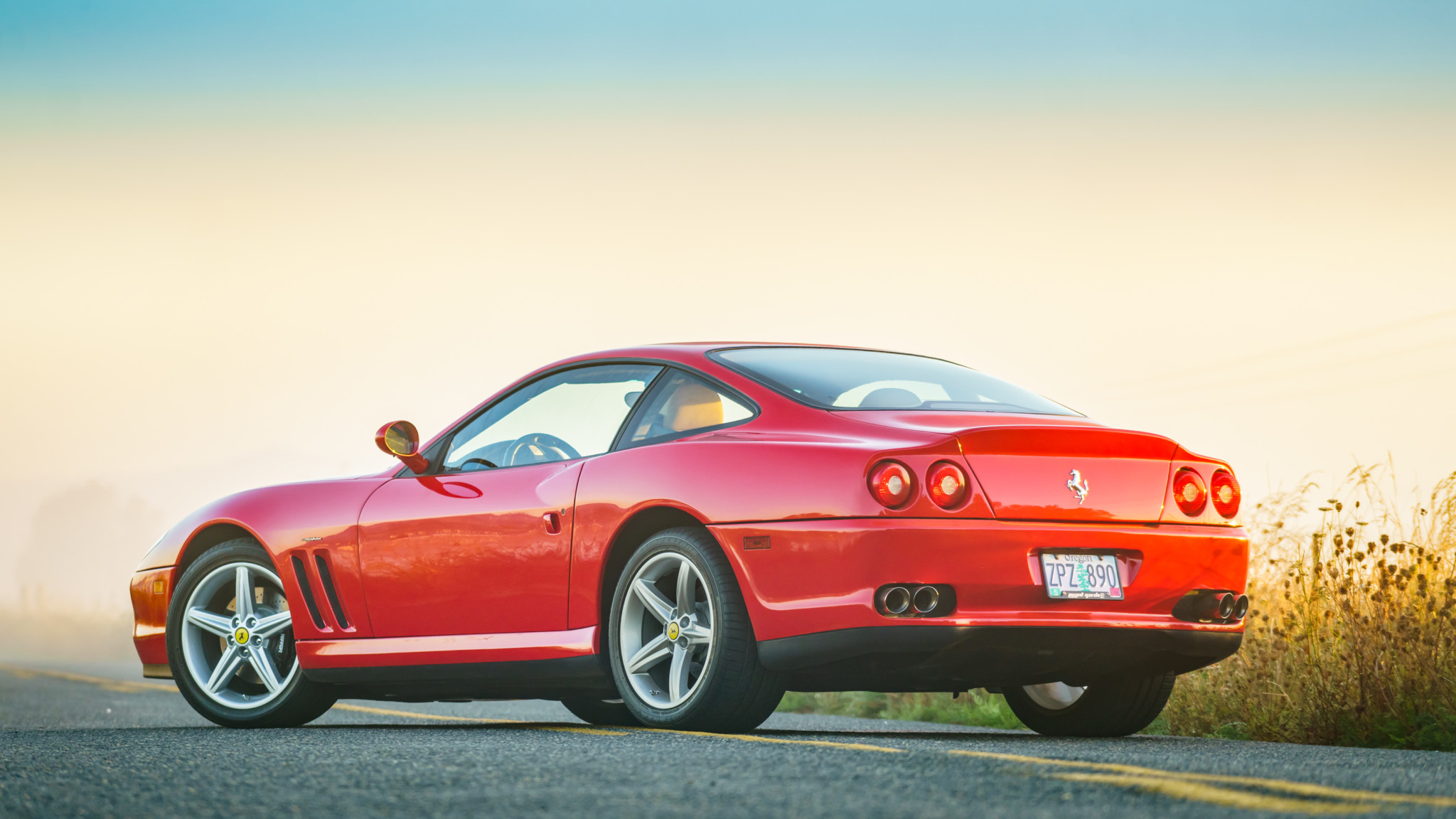 Vehicle Ferrari 575M Maranello HD Wallpaper