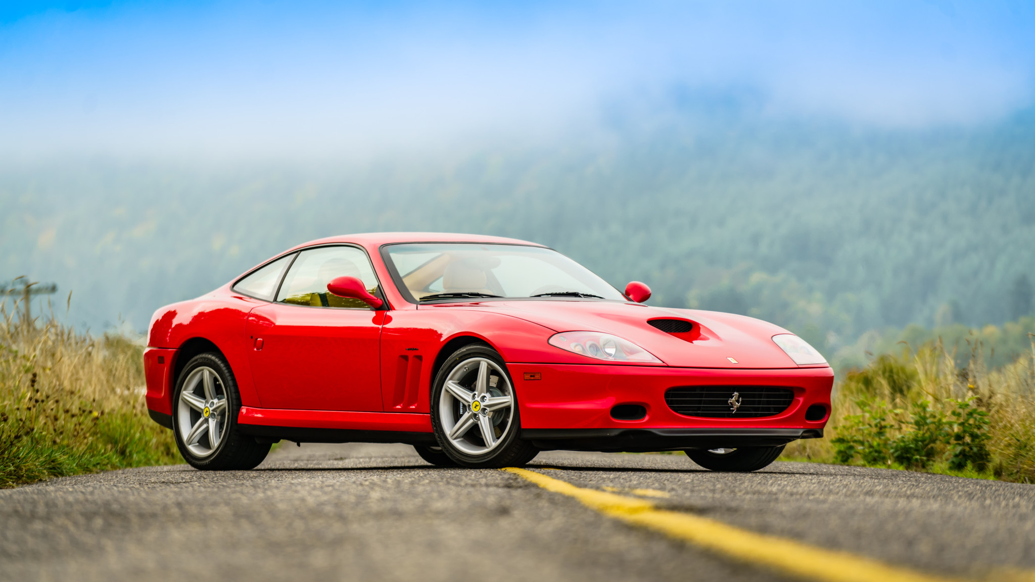 Vehicle Ferrari 575M Maranello HD Wallpaper