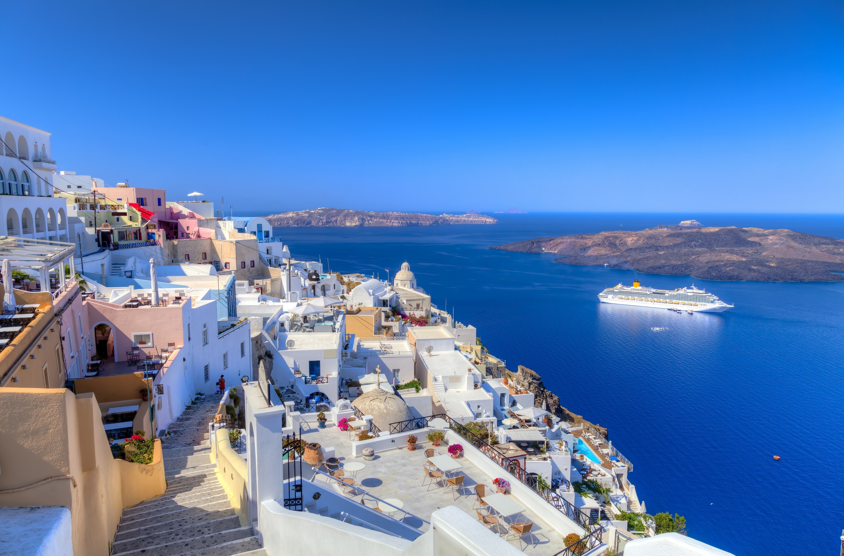 Greece wallpaper for desktop, download