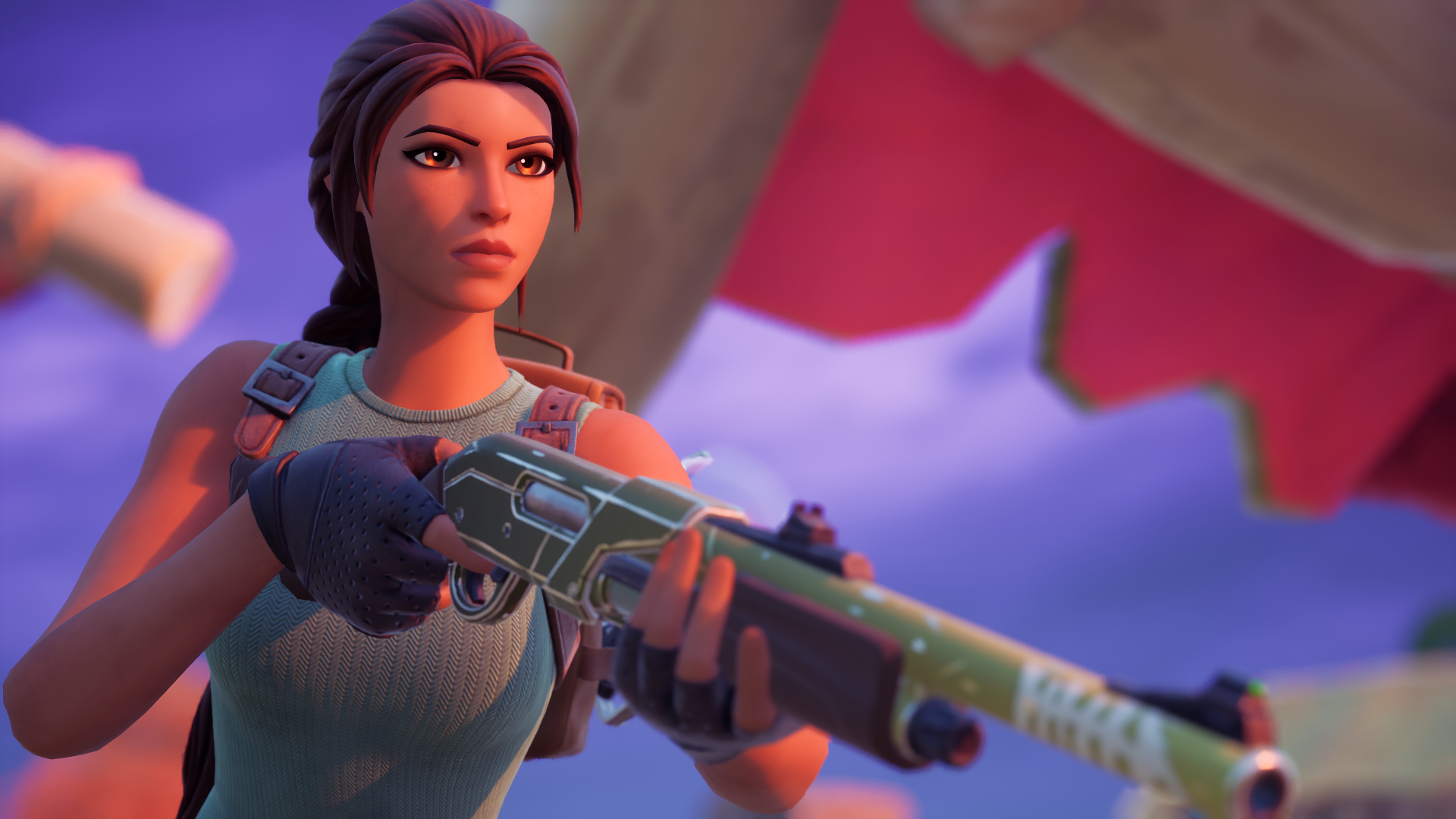 Fortnite Lara Croft Wallpapers - Wallpaper Cave