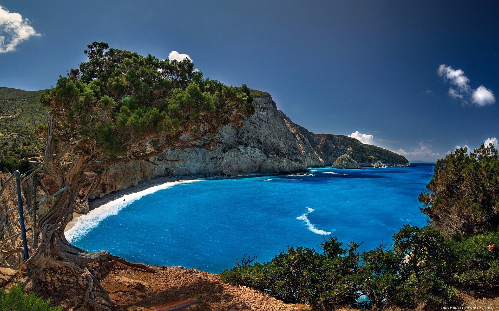 Greece desktop wallpaper HD and wide