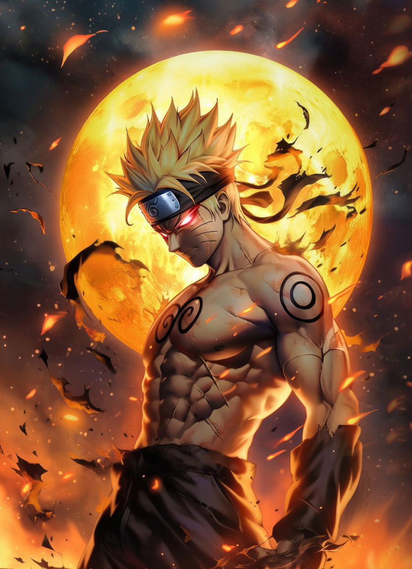 Download wallpaper 840x1160 naruto