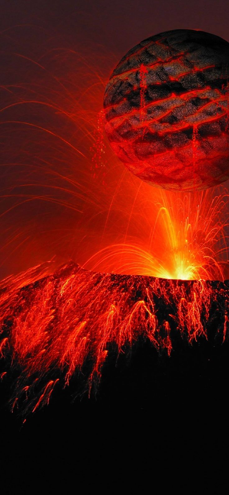Lava HD Wallpaper for Mobile in 2024